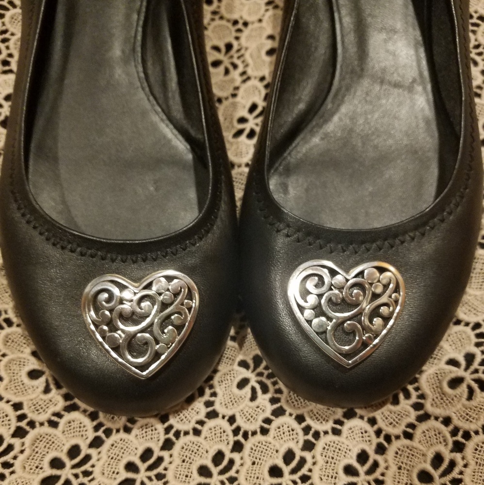 Like New! Brighton Heart Ballet Flats